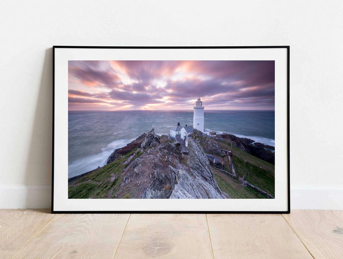 Devon artist Print of Start Point Lighthouse | South Hams Seascape Photography - Sebastien Coell Photography